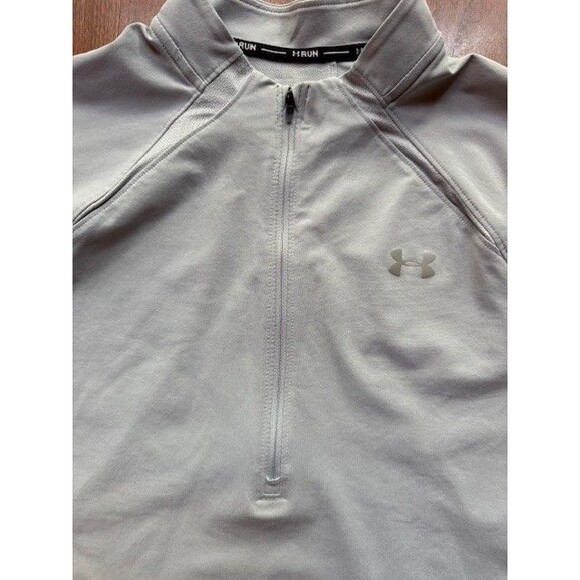UNDER‎ ARMOUR RUN HeatGear Womens Mileage ½ Zip LRG Long Sleeve Shirt - Picture 4 of 12